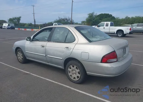2002 Nissan Sentra Gxe z USA, uszkodzony, nr VIN 3N1CB51D92L580511